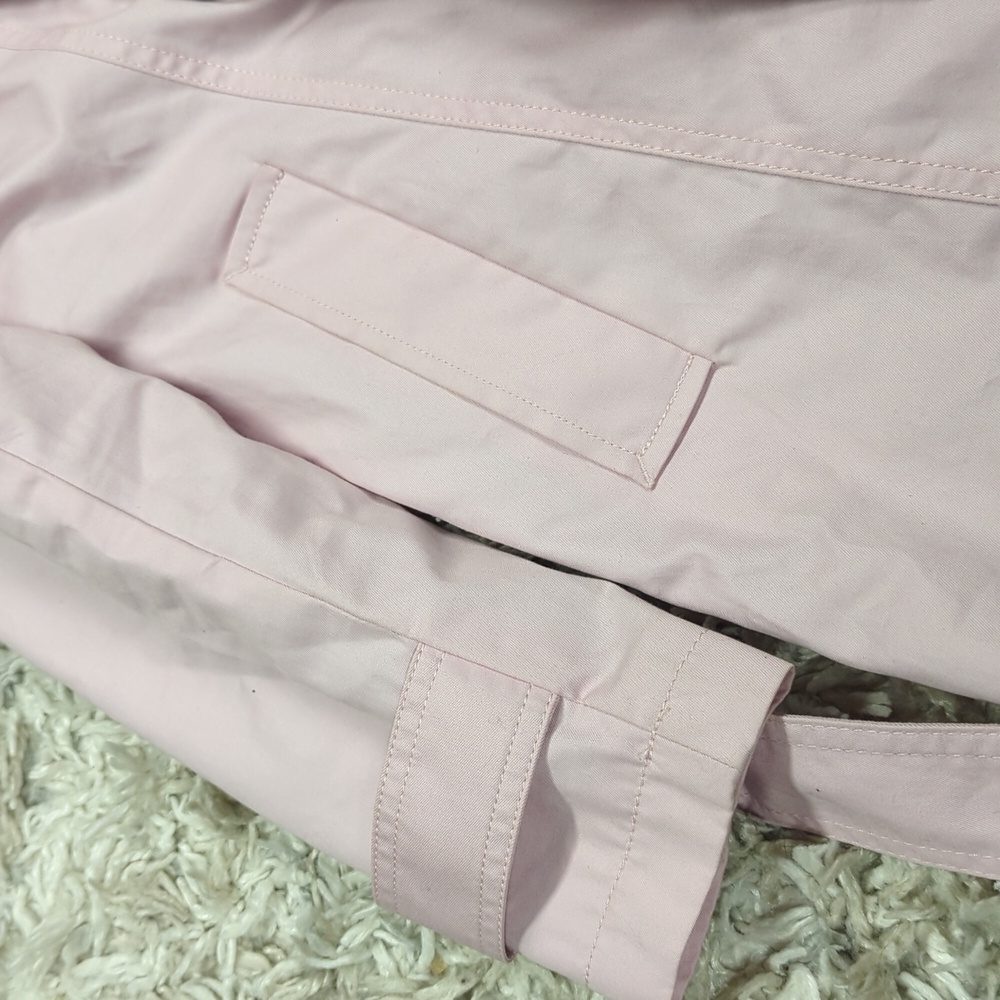 Banana Republic Pink Trench Coat - Picture 2 of 4